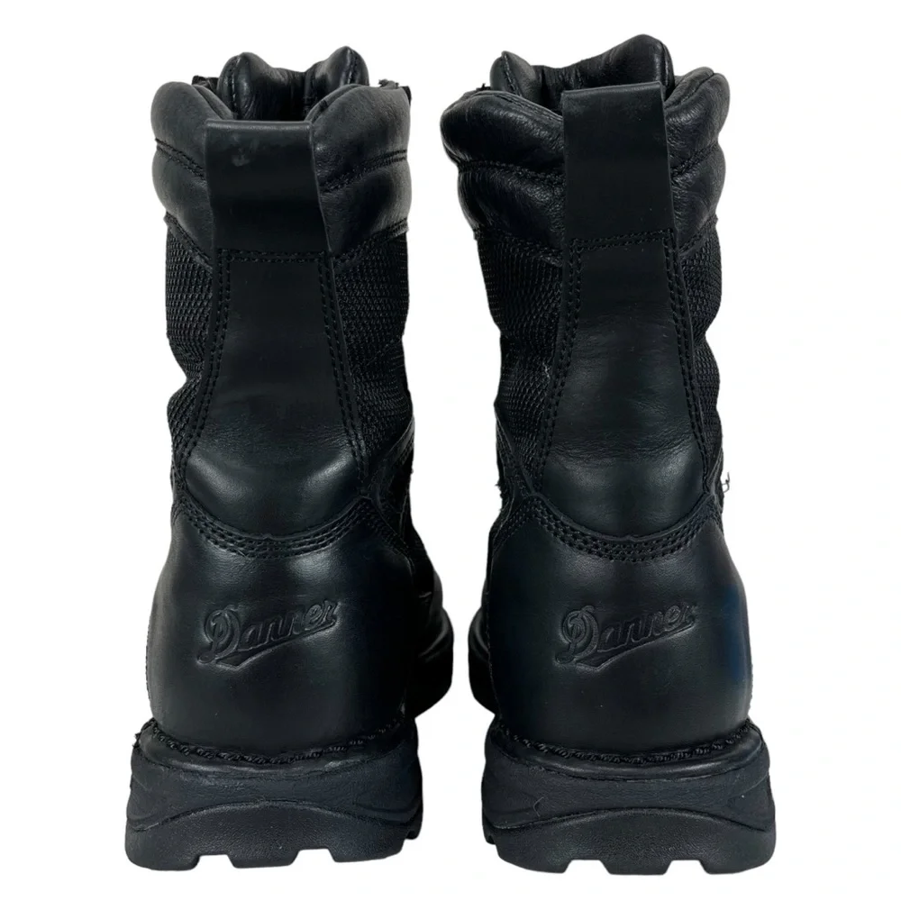 Danner Men 8D Striker II Black Leather Tactical Duty Boots‎ 8 Inch Vent 42290
